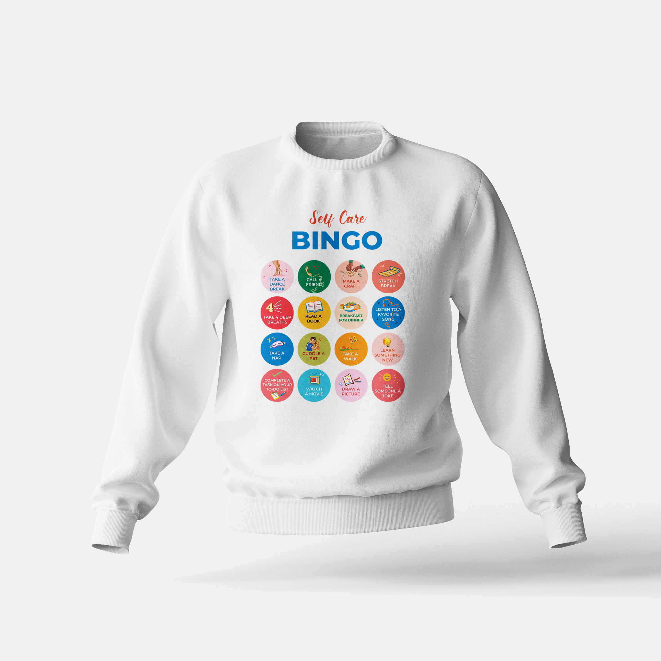Self-Care Bingo - Sweatshirt
